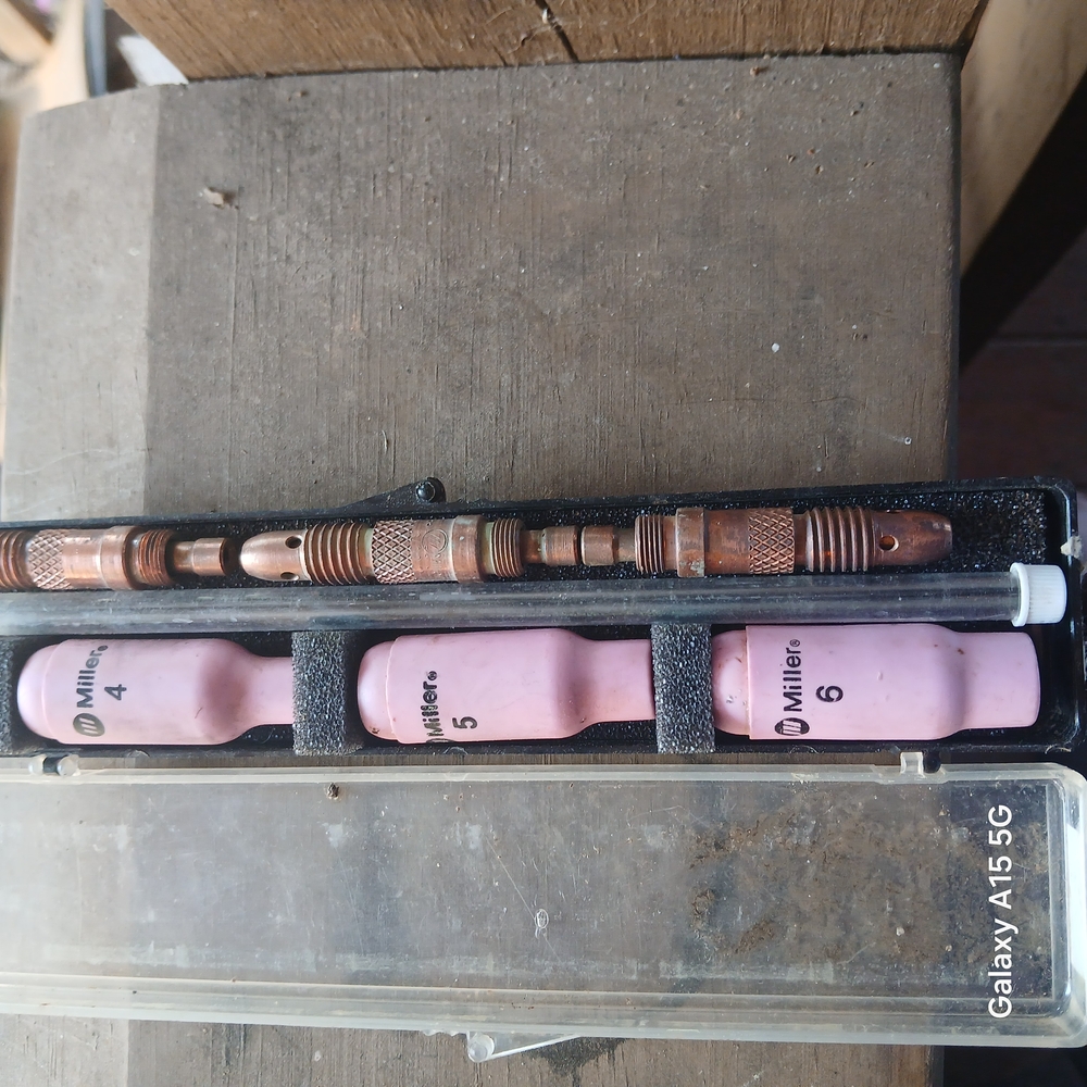 Miller Welding Torch Kit with Pink Nozzles